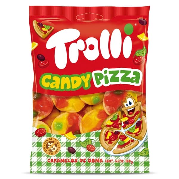 Golosinas mini pizzas Trolli bolsa 100 g - 0.1 kg - Imagen del producto en Findit