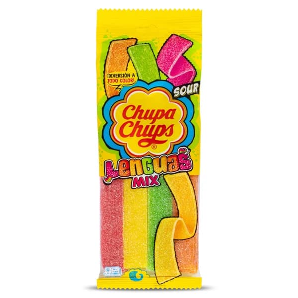 Golosinas lenguas mix Chupa Chups bolsa 115 g - 0.12 kg - Imagen del producto en Findit