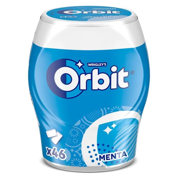 Chicles sabor menta Orbit bote 46 unidades - 47 ud - Imagen del producto en Findit