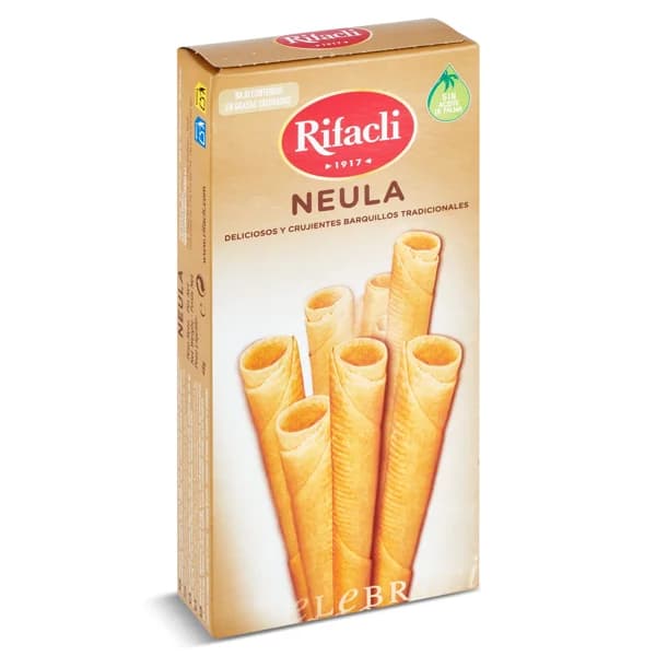 Barquillos tradicionales Rifacli Neula caja 48 g - 0.05 kg - Imagen del producto en Findit