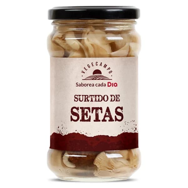 Surtido de setas Vegecampo de Dia frasco 160 g - 0.16 kg - Imagen del producto en Findit