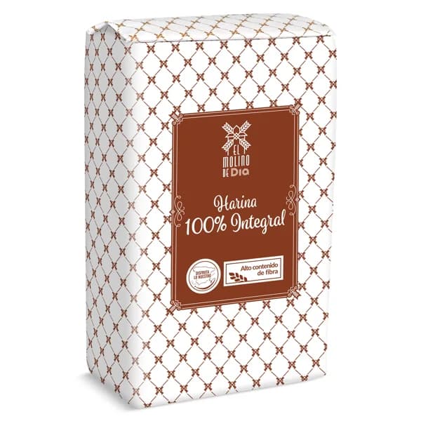Harina de trigo 100% integral El molino de Dia paquete 1 Kg - 1 kg - Imagen del producto en Findit