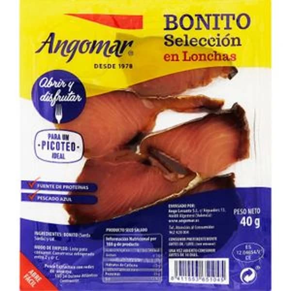 Bonito en Lonchas - 1 ud - Imagen del producto en Findit