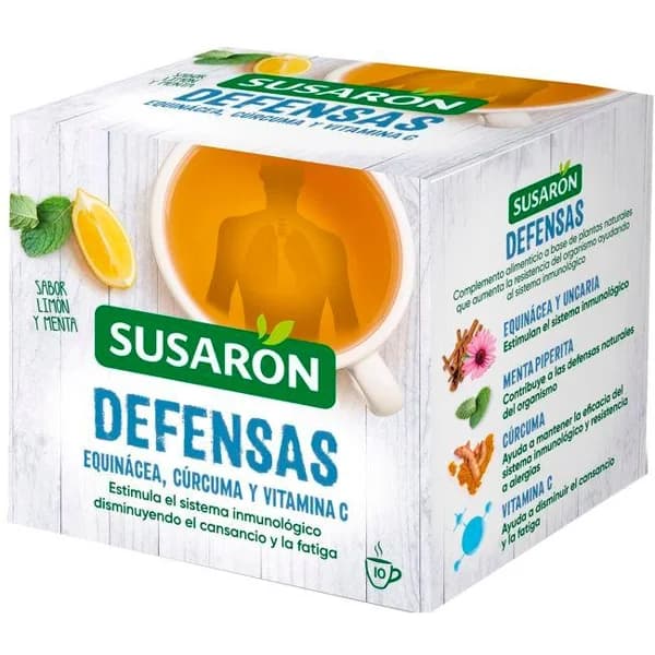 Infusión defensas SUSARON, caja 10 sobres - 0.01 kg - Imagen del producto en Findit
