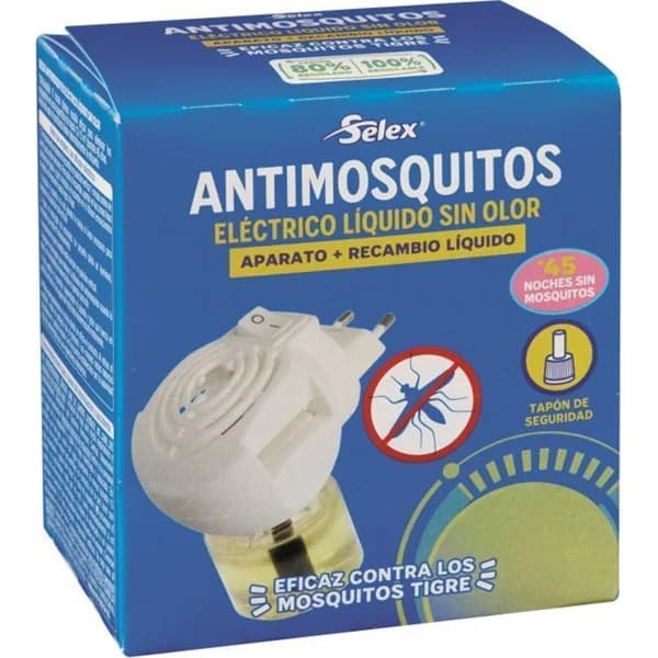 Insecticida Eléctrico Líquido Aparato + Recambio M - 1 ud - Imagen del producto en Findit