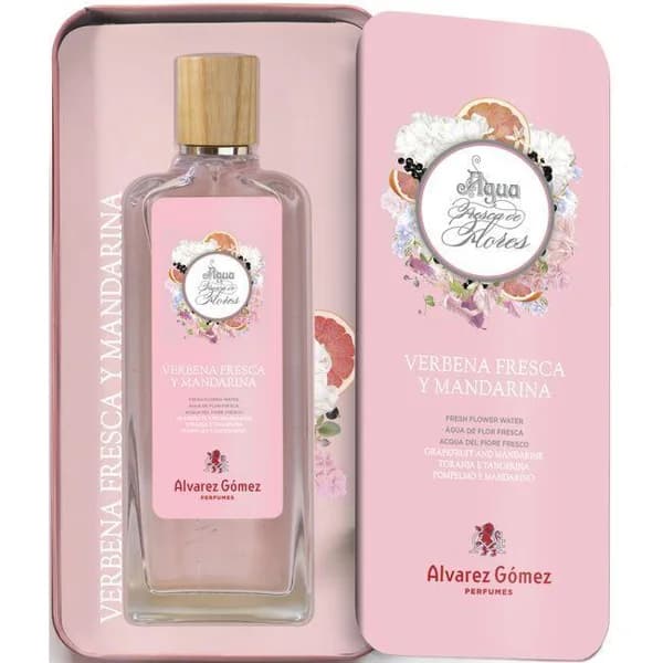 Agua femenina flores verbena&mandarina Á. GÓMEZ, lata 150 ml - 1 ud - Imagen del producto en Findit