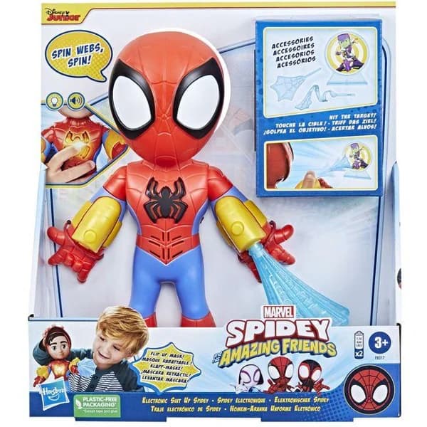 Figura electrónica Spidey, edad rec: +3 años SPIDEY & HIS AMAZING FRIENDS - 1 ud - Imagen del producto en Findit