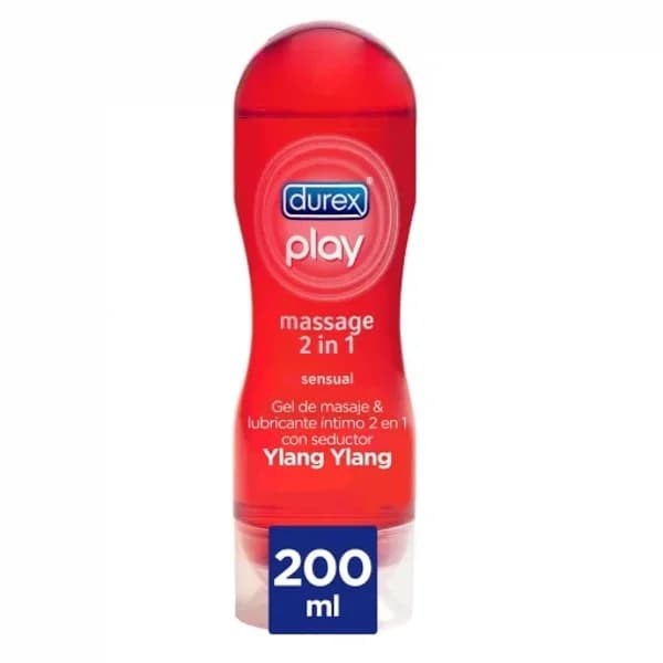 Gel de masaje y lubricante íntimo 2 en 1 con seductor ylang ylang  Play Durex 200 ml. - 0.2 l - Imagen del producto en Findit