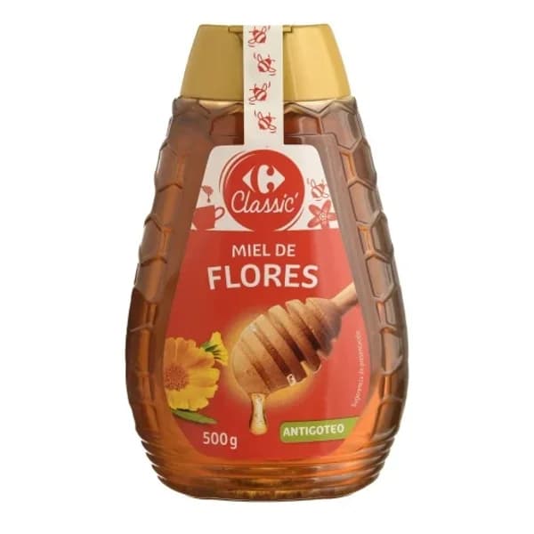Miel de flores Carrefour Classic' 500 g. - 0.5 kg - Imagen del producto en Findit