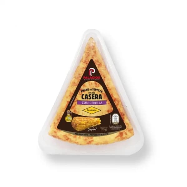 Pincho de tortilla con cebolla Palacios sin gluten sin lactosa 200 g. - 0.17 kg - Imagen del producto en Findit
