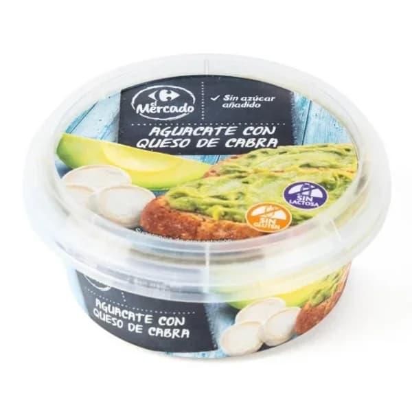 Aguacate con queso de cabra Carrefour El Mercado 125 g - 0.12 kg - Imagen del producto en Findit