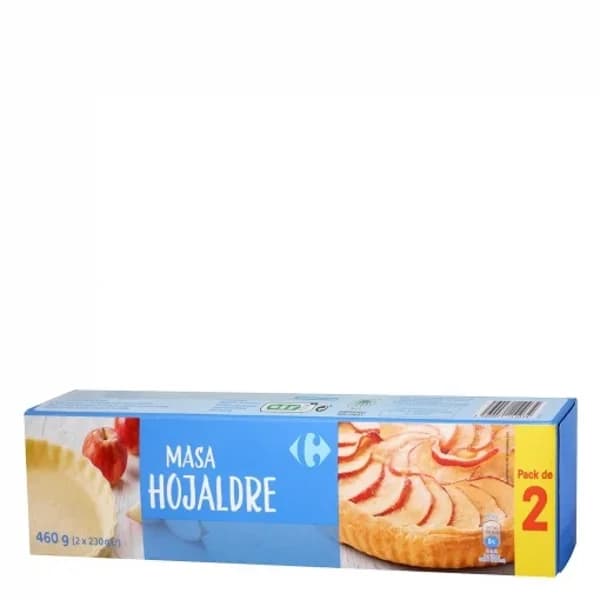 Masa hojaldre Carrefour Classic 460 g. - 0.46 kg - Imagen del producto en Findit