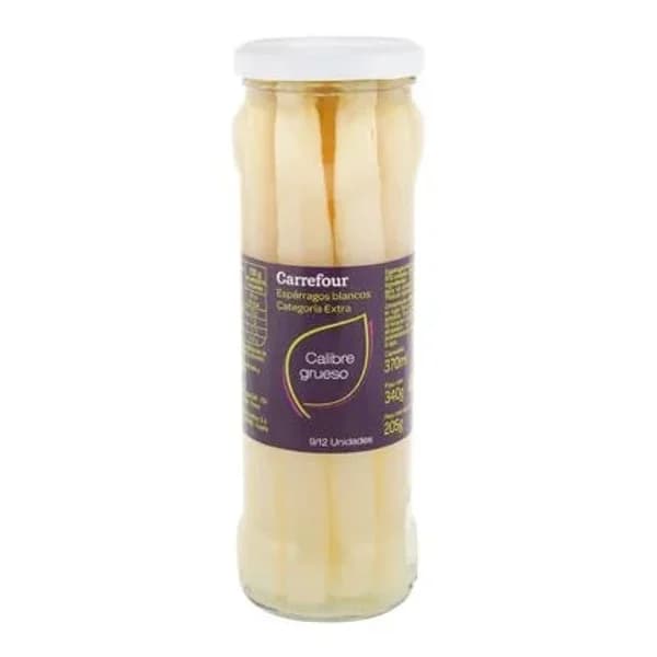 Espárrago blanco Carrefour 205 g. - 0.21 kg - Imagen del producto en Findit