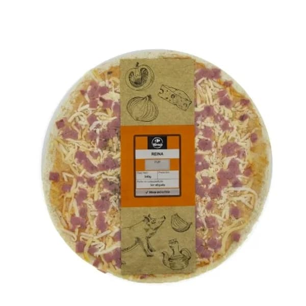 Pizza reina Carrefour El Mercado 340 g - 0.34 kg - Imagen del producto en Findit