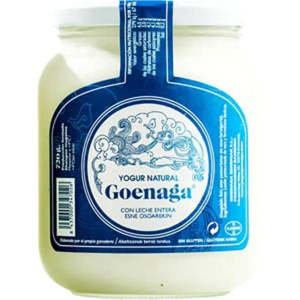 Yogur natural 720 g - 0.72 kg - Imagen del producto en Findit