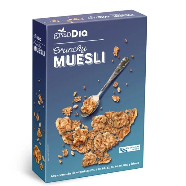 Muesli extra Gran Dia caja 500 g - 0.5 kg - Imagen del producto en Findit