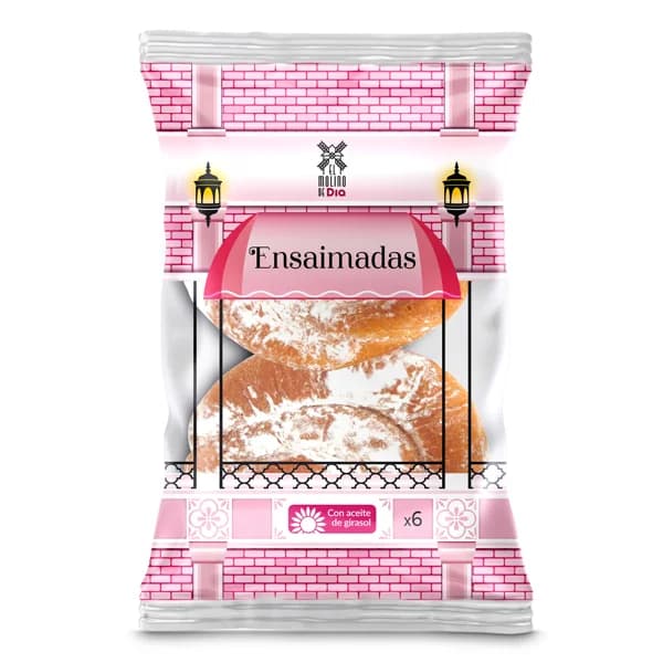Ensaimadas El molino de Dia bolsa 220 g - 0.22 kg - Imagen del producto en Findit