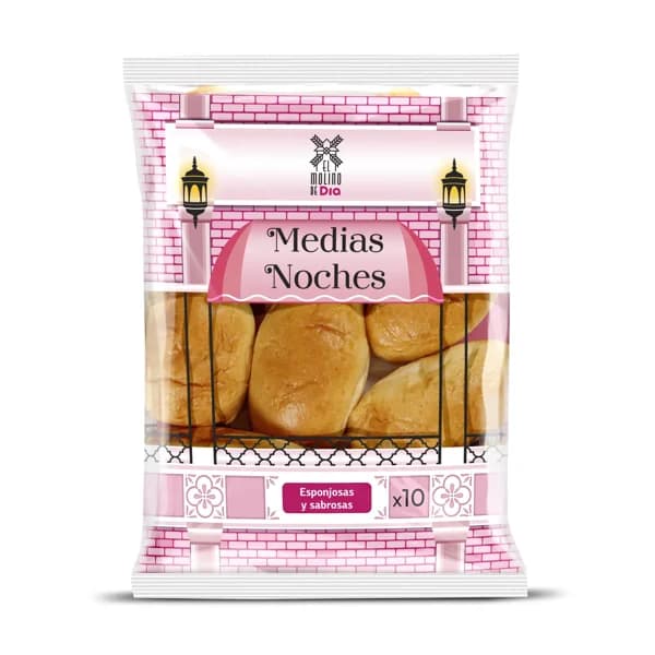 Medias noches El molino de Dia bolsa 250 g - 0.25 kg - Imagen del producto en Findit
