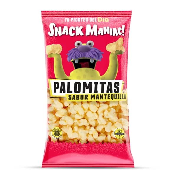 Palomitas sabor mantequilla Snack Maniac de Dia bolsa 80 g - 0.08 kg - Imagen del producto en Findit