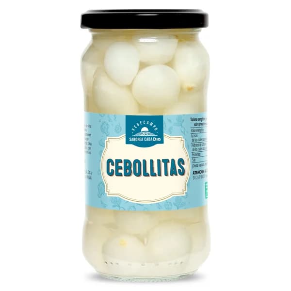 Cebollitas en vinagre Vegecampo de Dia frasco 180 g - 0.18 kg - Imagen del producto en Findit
