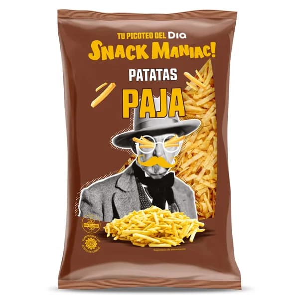 Patatas paja Snack Maniac de Dia bolsa 200 g - 0.2 kg - Imagen del producto en Findit