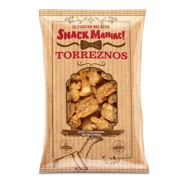 Torreznos Snack Maniac de Dia bolsa 100 g - 0.1 kg - Imagen del producto en Findit
