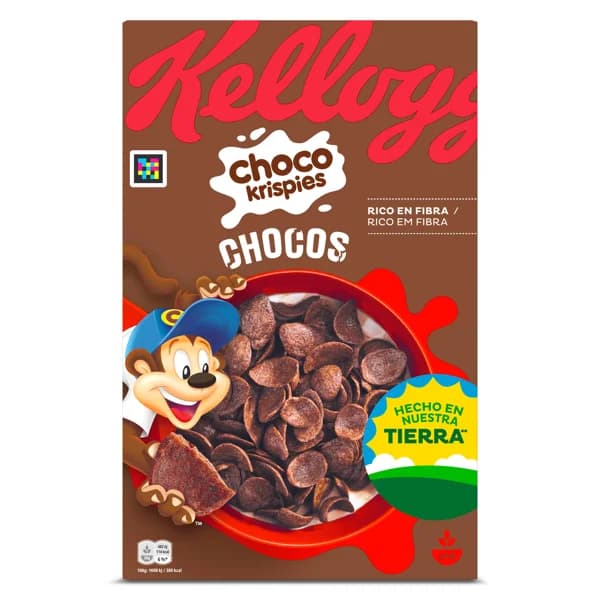 Cereales con chocolate Kellogg's Choco Krispies caja 420 g - 0.42 kg - Imagen del producto en Findit