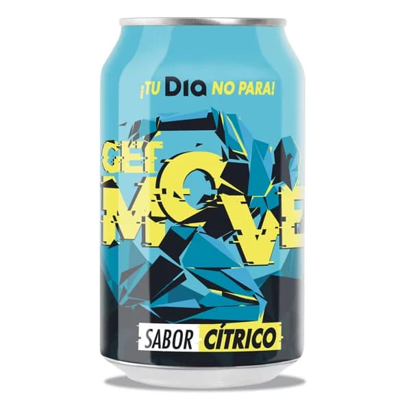 Bebida refrescante aromatizada cítrico Get move de Dia lata 330 ml - 0.33 l - Imagen del producto en Findit