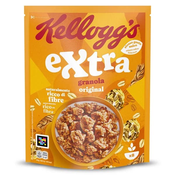 Cereales extra original Kellogg's Extra bolsa 375 g - 0.37 kg - Imagen del producto en Findit