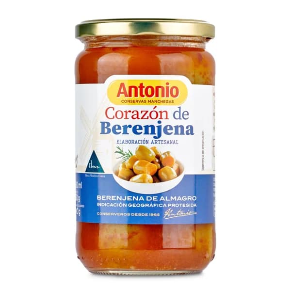 Corazones de berenjena Antonio frasco 300 g - 0.3 ud - Imagen del producto en Findit