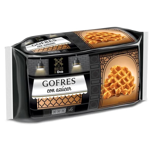 Gofre de azúcar El molino de Dia bolsa 330 g - 0.33 kg - Imagen del producto en Findit