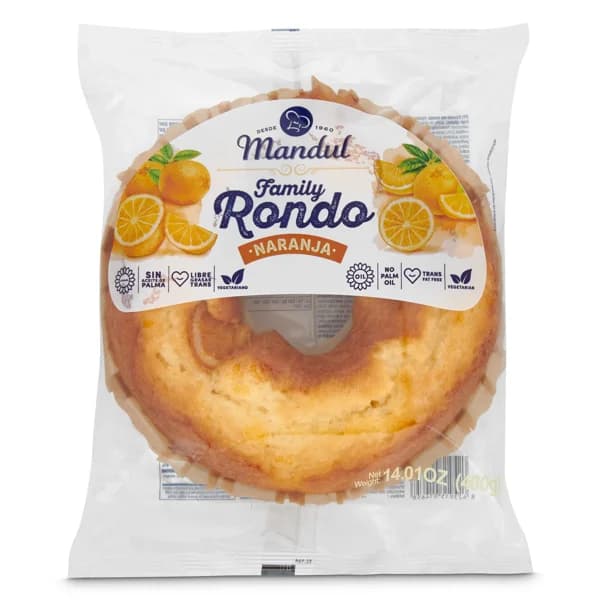Rondo clásico de naranja Mandul bolsa 400 g - 0.4 ud - Imagen del producto en Findit