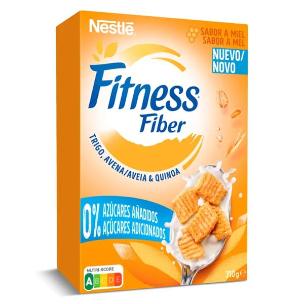 Cereales integrales de trigo, avena y quinoa sabor miel 0% azúcares añadidos Nestlé caja 310 g - 1 ud - Imagen del producto en Findit