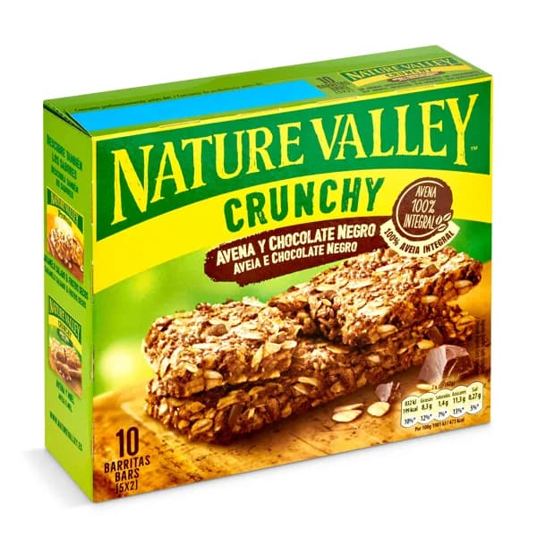 Barrita de avena y chocolate Nature Valley caja 210 g - 0.21 kg - Imagen del producto en Findit