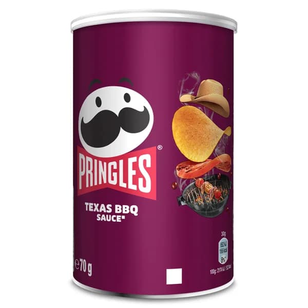 Patatas fritas barbacoa Pringles bote 70 g - 0.07 kg - Imagen del producto en Findit