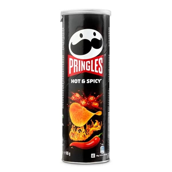 Patatas fritas picantes Pringles bote 165 g - 0.17 ud - Imagen del producto en Findit