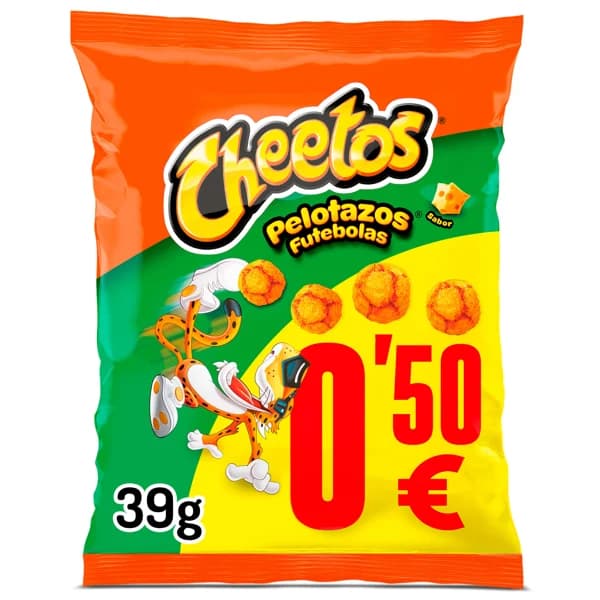 Pelotazos Cheetos bolsa 39 g - 0.04 kg - Imagen del producto en Findit