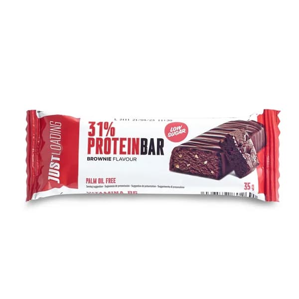 Barritas de proteínas sabor brownie Just loading bolsa 35 g - 1 ud - Imagen del producto en Findit