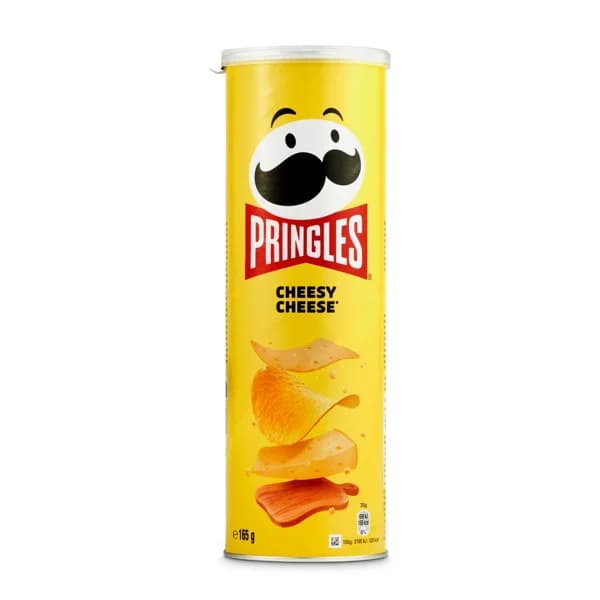 Patatas fritas cheesy cheese Pringles bote 165 g - 0.16 ud - Imagen del producto en Findit