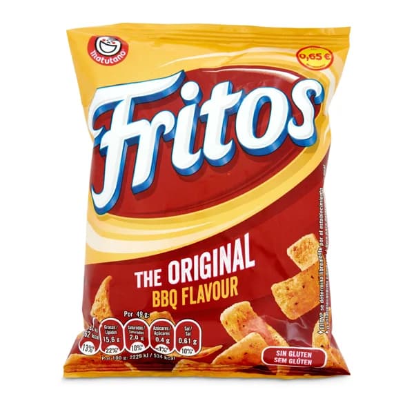 Aperitivo frito sabor barbacoa Fritos bolsa 49 g - 0.05 kg - Imagen del producto en Findit