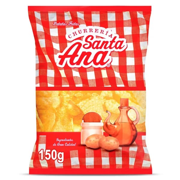 Patatas fritas Santa Ana bolsa 140 g - 0.14 kg - Imagen del producto en Findit