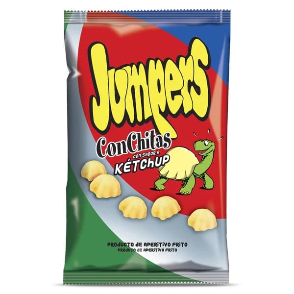 Conchitas con sabor a ketchup Jumpers bolsa 95 g - 0.1 kg - Imagen del producto en Findit