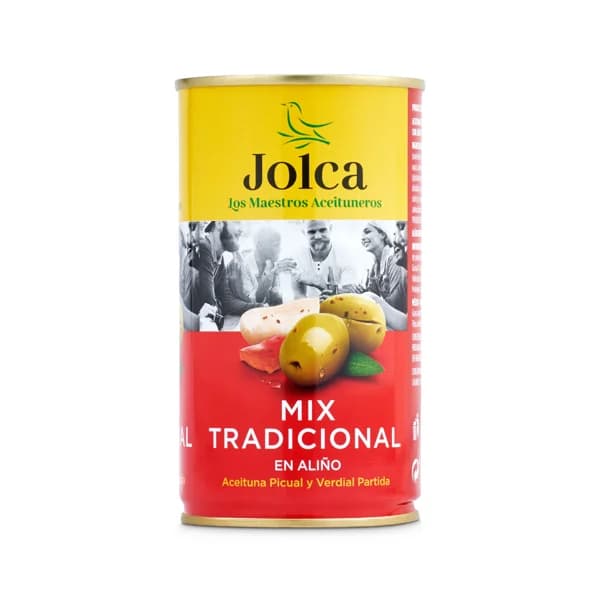 Aceitunas partidas aliñadas Jolca lata 185 g - 0.18 kg - Imagen del producto en Findit