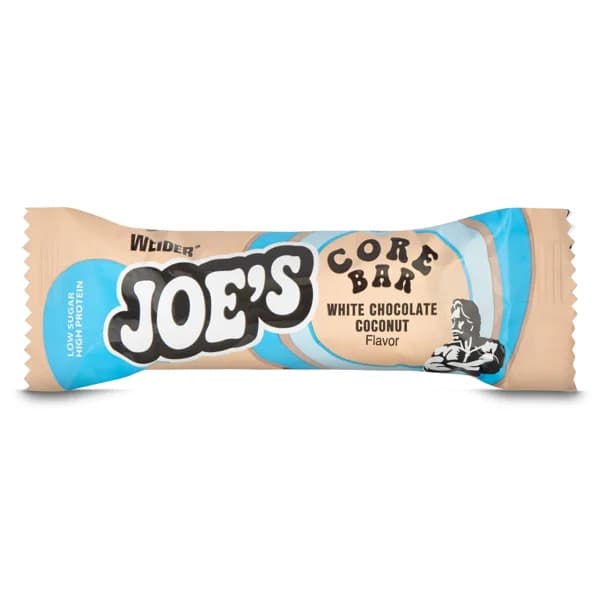 Barrita de proteínas con chocolate blanco y coco Weider bolsa 45 g - 1 ud - Imagen del producto en Findit