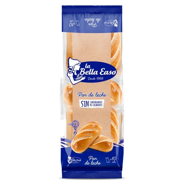 Pan de leche La bella easo bolsa 350 g - 0.35 kg - Imagen del producto en Findit