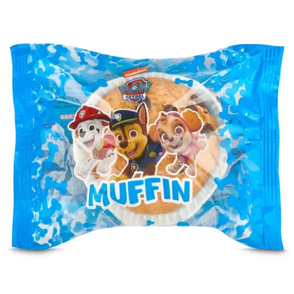 Muffin de vainilla con chocolate Paw Patrol Nickelodeon bolsa 65 g - 1 ud - Imagen del producto en Findit