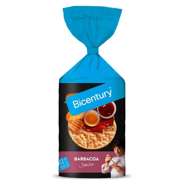 Tortitas de maíz sabor barbacoa Bicentury bolsa 148 g - 0.15 kg - Imagen del producto en Findit