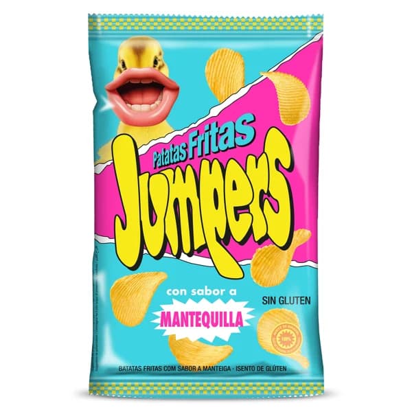 Patatas fritas sabor mantequilla Jumpers bolsa 110 g - 0.11 ud - Imagen del producto en Findit