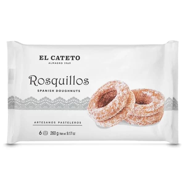 Rosquillas de azúcar El cateto bolsa 260 g - 0.26 kg - Imagen del producto en Findit