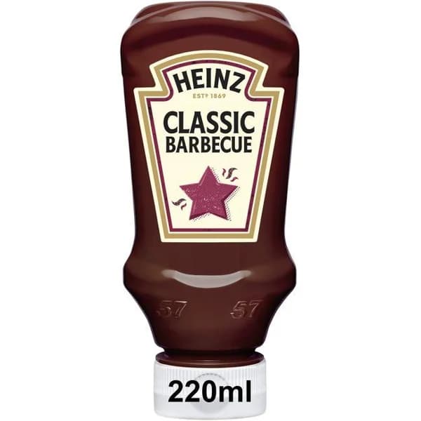 Salsa barbacoa HEINZ, bocabajo 220 ml - 0.22 l - Imagen del producto en Findit